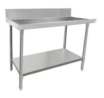 Steel Benches with Splashback
